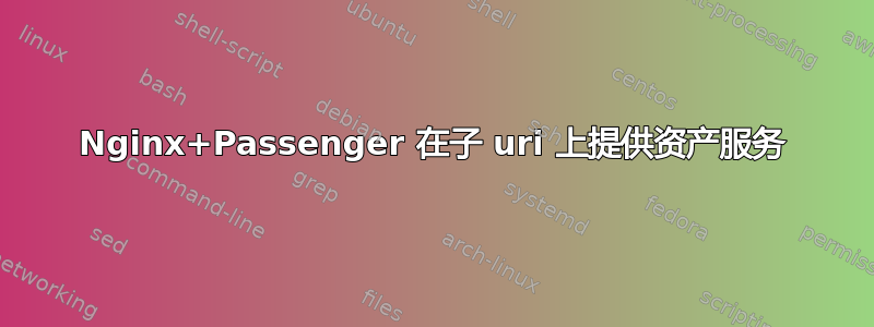 Nginx+Passenger 在子 uri 上提供资产服务