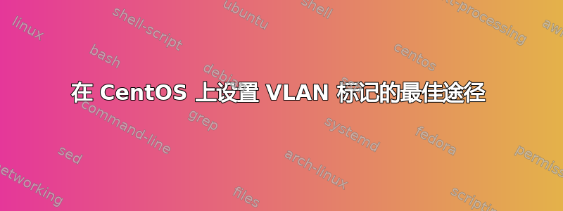 在 CentOS 上设置 VLAN 标记的最佳途径