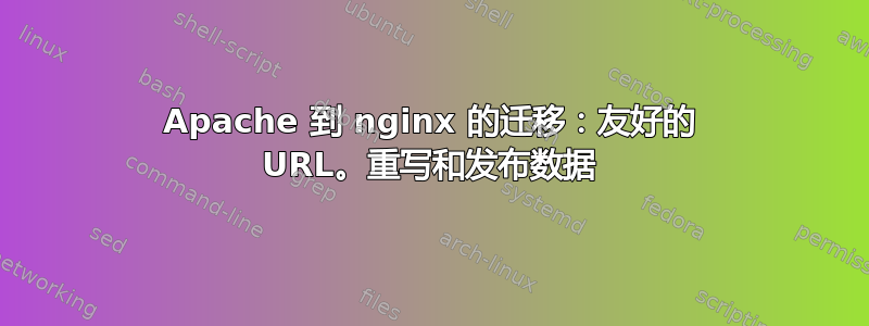 Apache 到 nginx 的迁移：友好的 URL。重写和发布数据