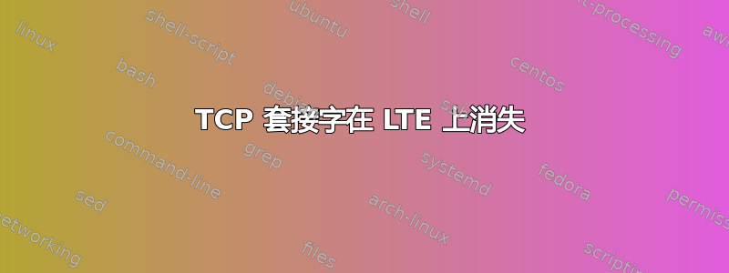 TCP 套接字在 LTE 上消失