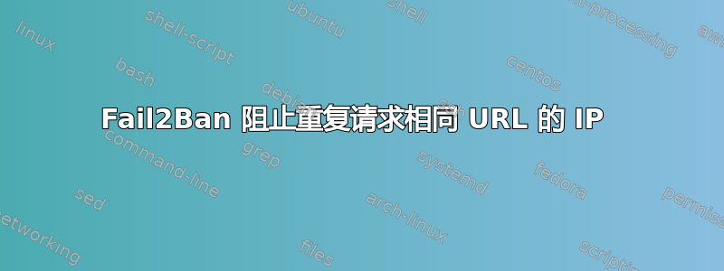 Fail2Ban 阻止重复请求相同 URL 的 IP 