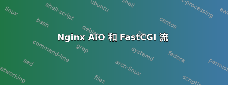 Nginx AIO 和 FastCGI 流