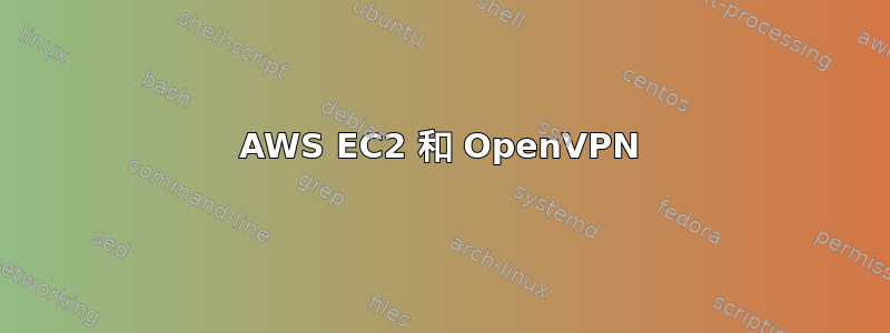 AWS EC2 和 OpenVPN