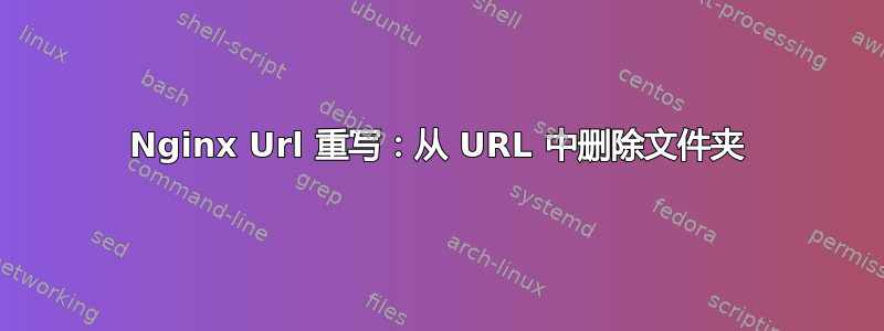 Nginx Url 重写：从 URL 中删除文件夹