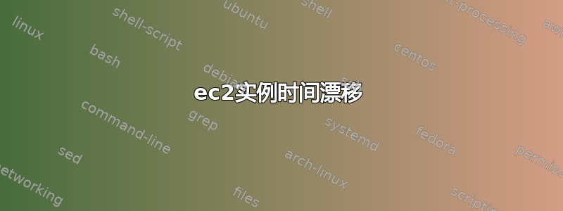 ec2实例时间漂移