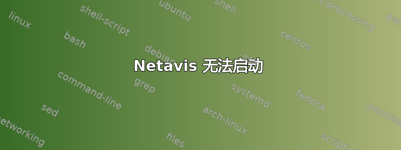 Netavis 无法启动