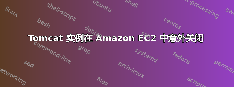 Tomcat 实例在 Amazon EC2 中意外关闭