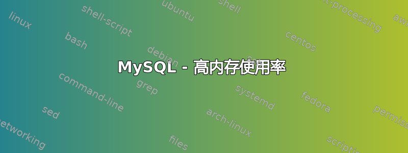 MySQL - 高内存使用率