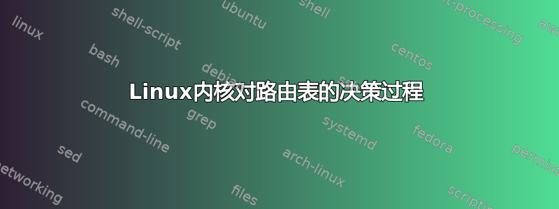 Linux内核对路由表的决策过程