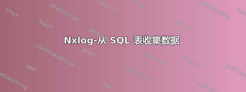Nxlog-从 SQL 表收集数据