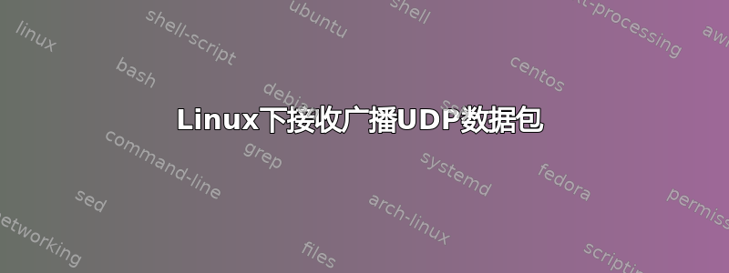 Linux下接收广播UDP数据包