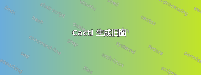 Cacti 生成旧图