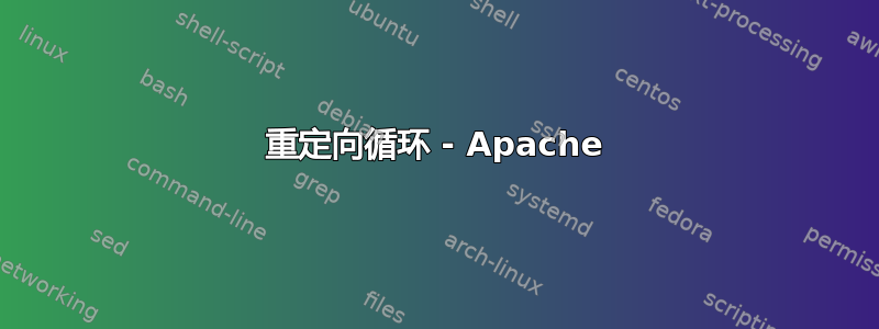 重定向循环 - Apache