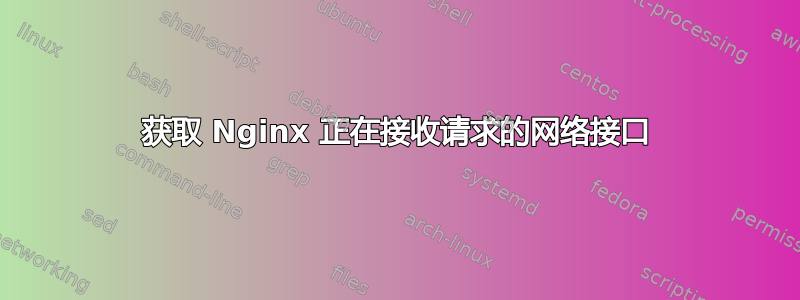 获取 Nginx 正在接收请求的网络接口