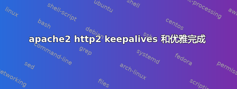 apache2 http2 keepalives 和优雅完成