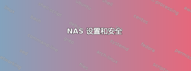 NAS 设置和安全