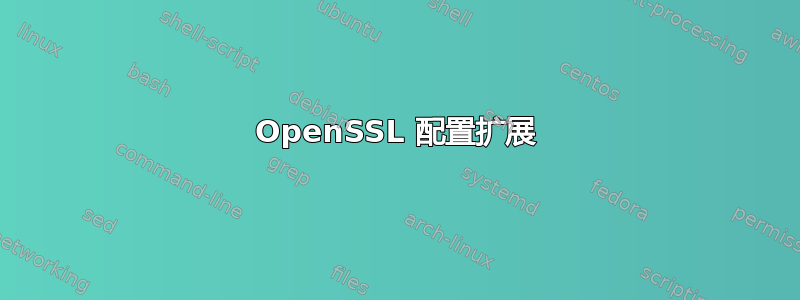 OpenSSL 配置扩展