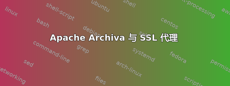 Apache Archiva 与 SSL 代理