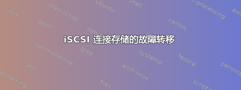 iSCSI 连接存储的故障转移