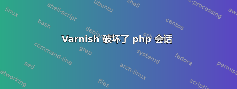 Varnish 破坏了 php 会话