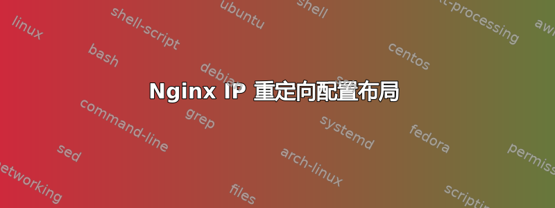 Nginx IP 重定向配置布局