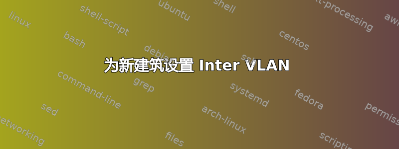 为新建筑设置 Inter VLAN