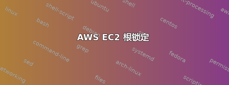 AWS EC2 根锁定