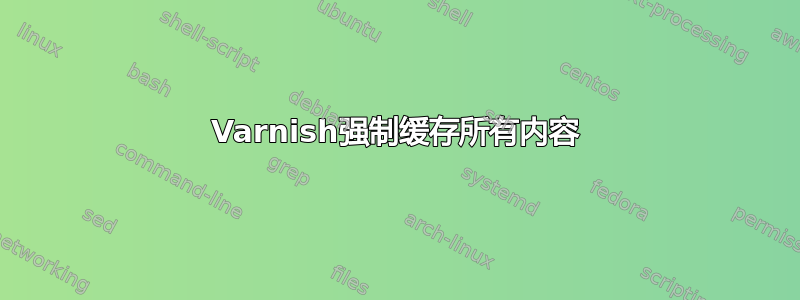 Varnish强制缓存所有内容