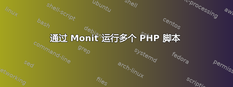 通过 Monit 运行多个 PHP 脚本