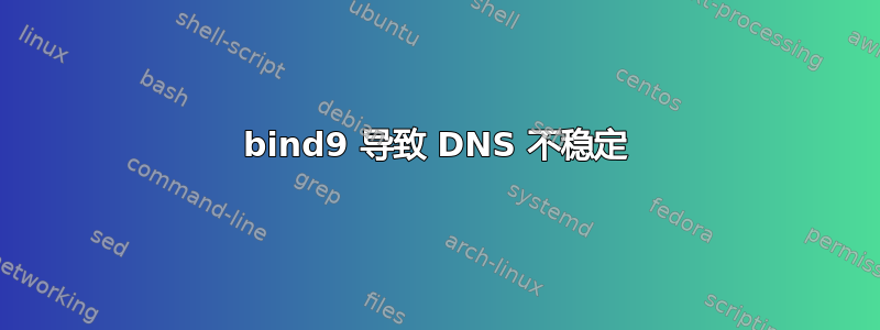 bind9 导致 DNS 不稳定