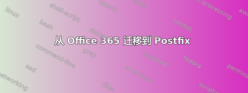 从 Office 365 迁移到 Postfix