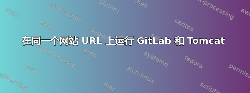 在同一个网站 URL 上运行 GitLab 和 Tomcat