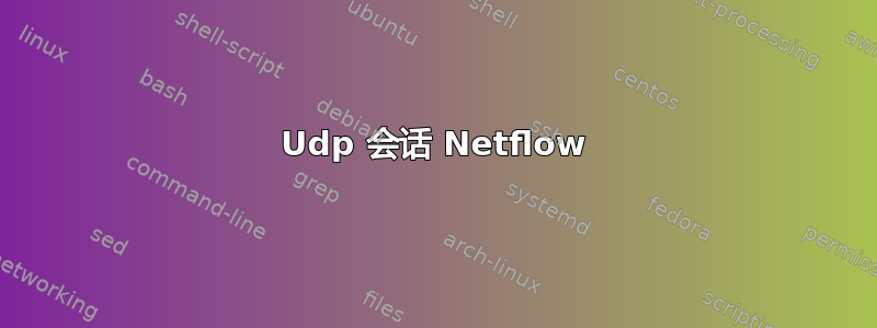 Udp 会话 Netflow