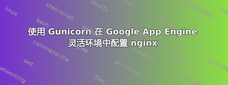 使用 Gunicorn 在 Google App Engine 灵活环境中配置 nginx