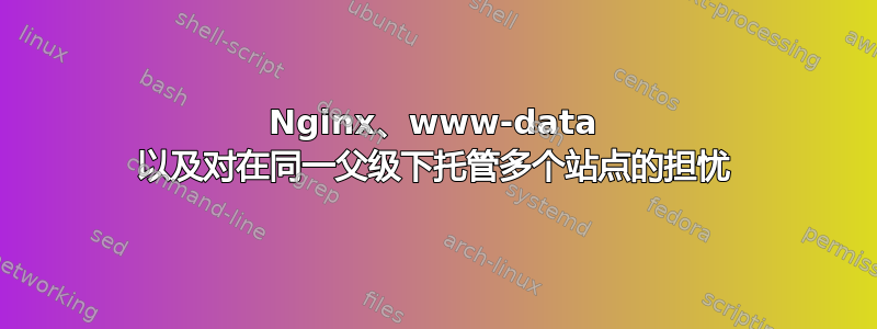 Nginx、www-data 以及对在同一父级下托管多个站点的担忧