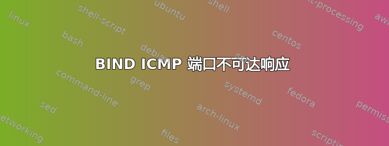 BIND ICMP 端口不可达响应