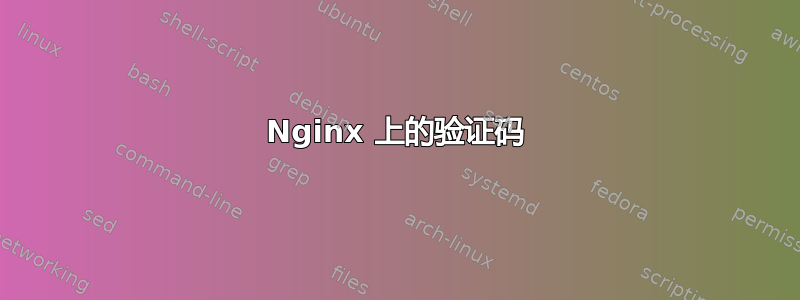 Nginx 上的验证码