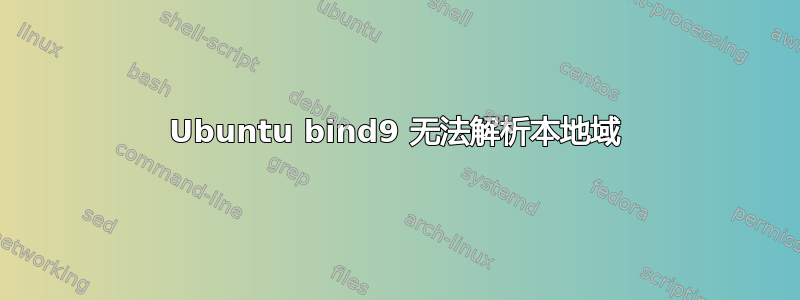 Ubuntu bind9 无法解析本地域