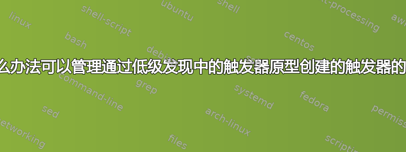 有没有什么办法可以管理通过低级发现中的触发器原型创建的触发器的严重性？