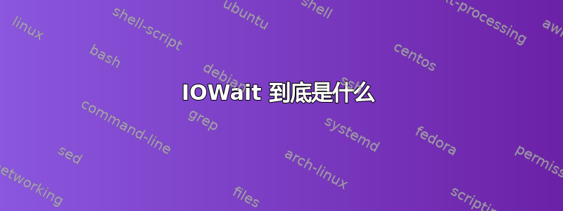 IOWait 到底是什么