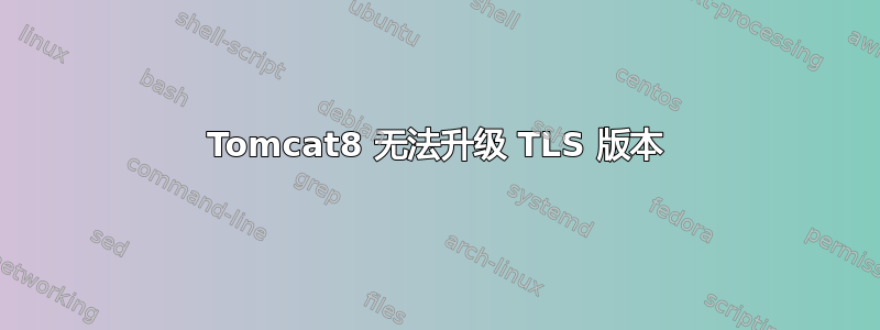 Tomcat8 无法升级 TLS 版本