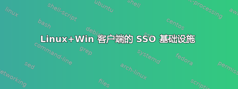 Linux+Win 客户端的 SSO 基础设施