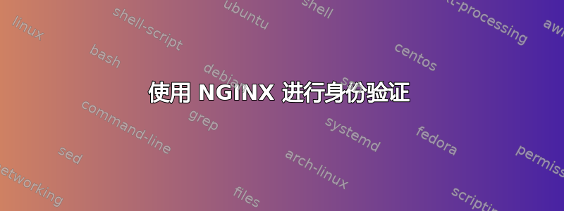 使用 NGINX 进行身份验证