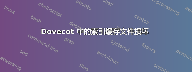 Dovecot 中的索引缓存文件损坏