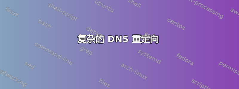 复杂的 DNS 重定向