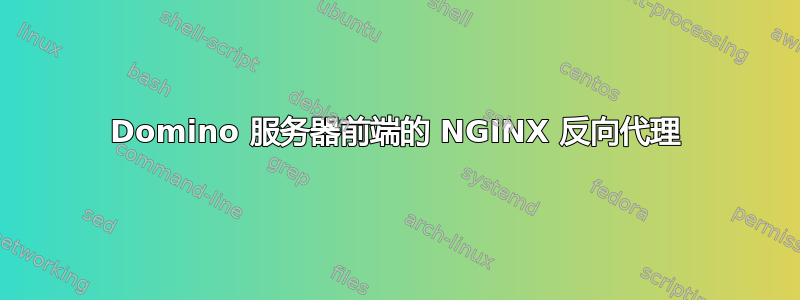 Domino 服务器前端的 NGINX 反向代理