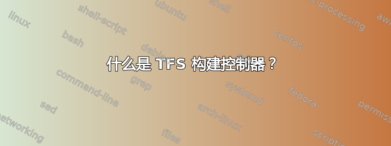 什么是 TFS 构建控制器？