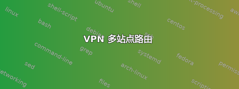 VPN 多站点路由