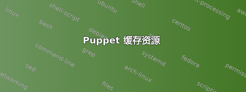 Puppet 缓存资源