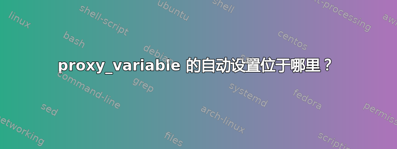 proxy_variable 的自动设置位于哪里？